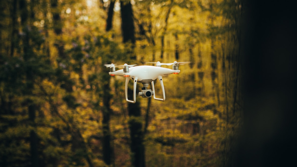 Luchtbeeld bij Dronevideo